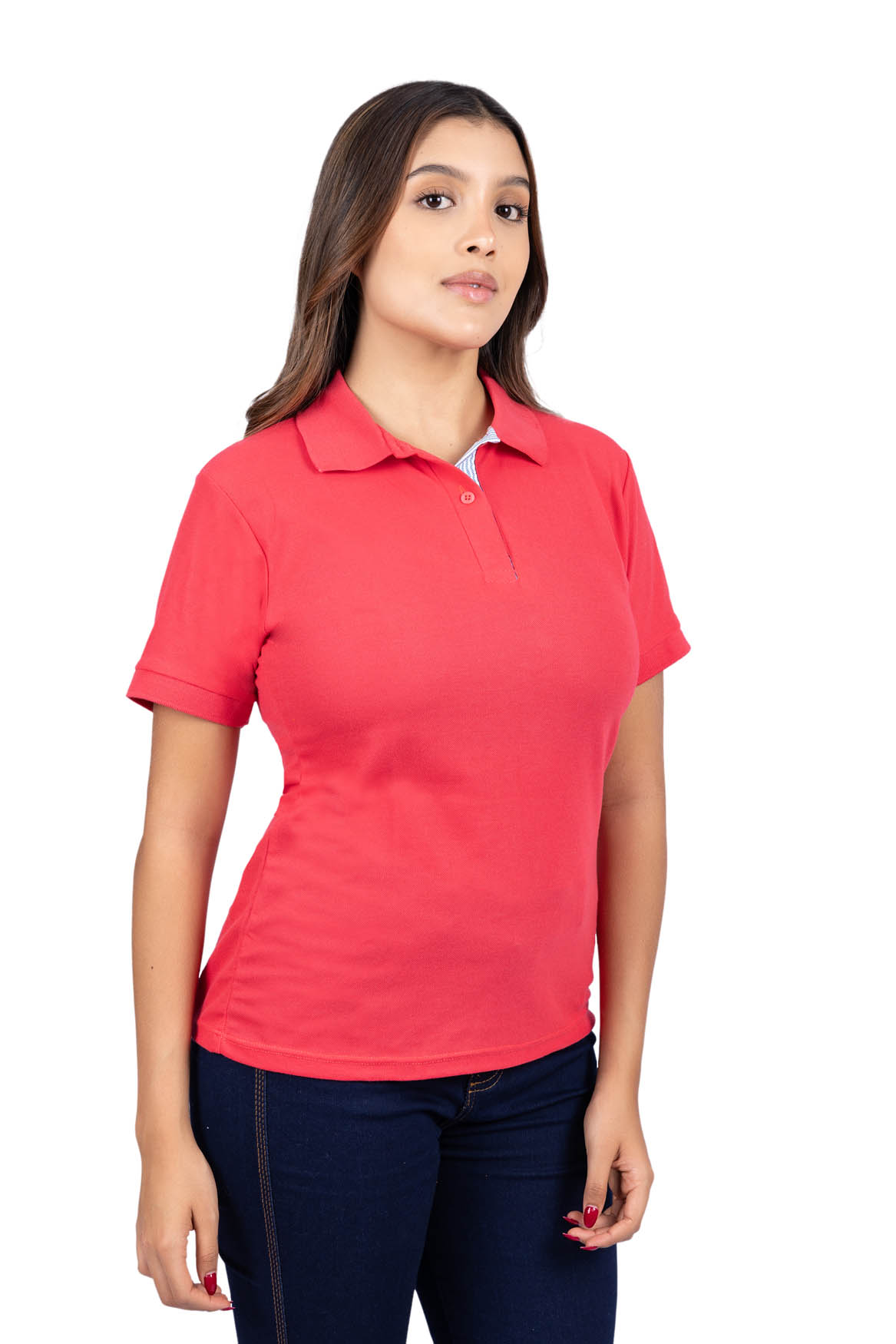 Camiseta polo coral 206