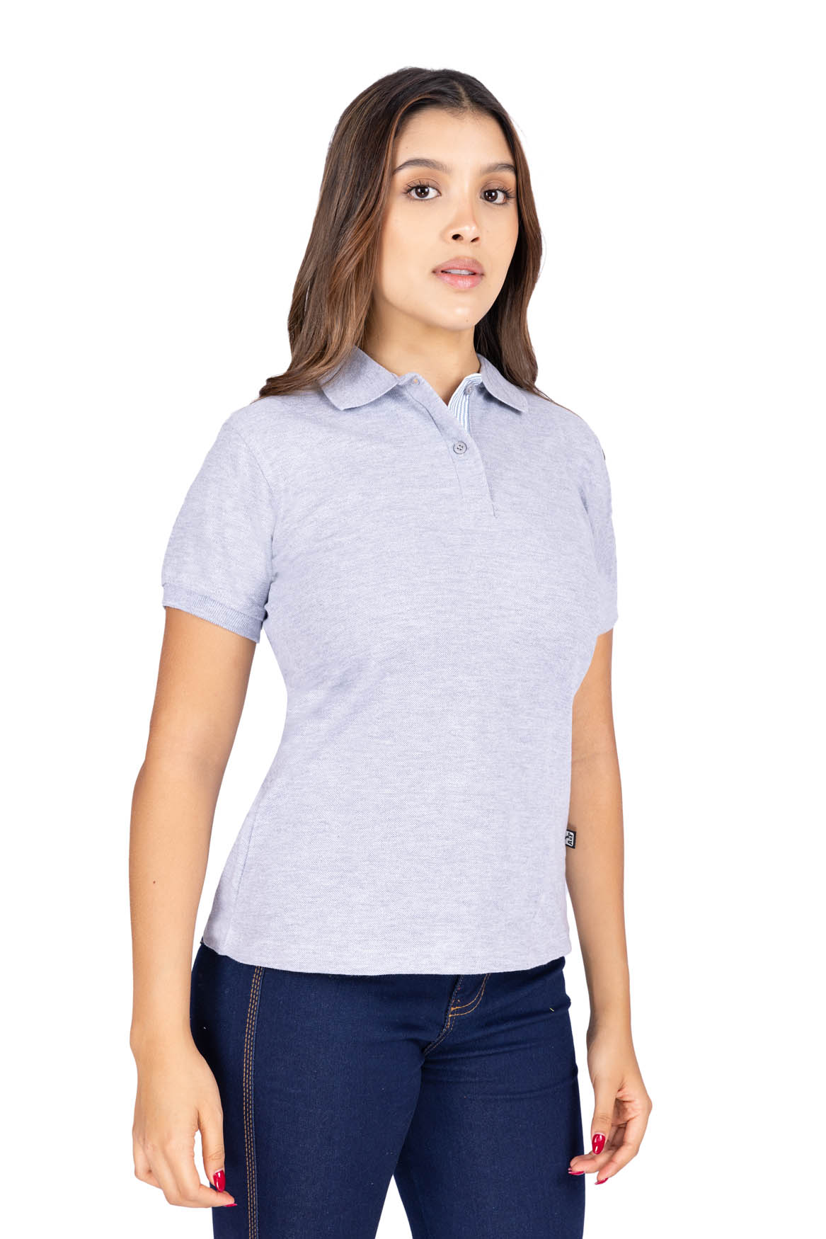 Camiseta polo gris gaspe 206