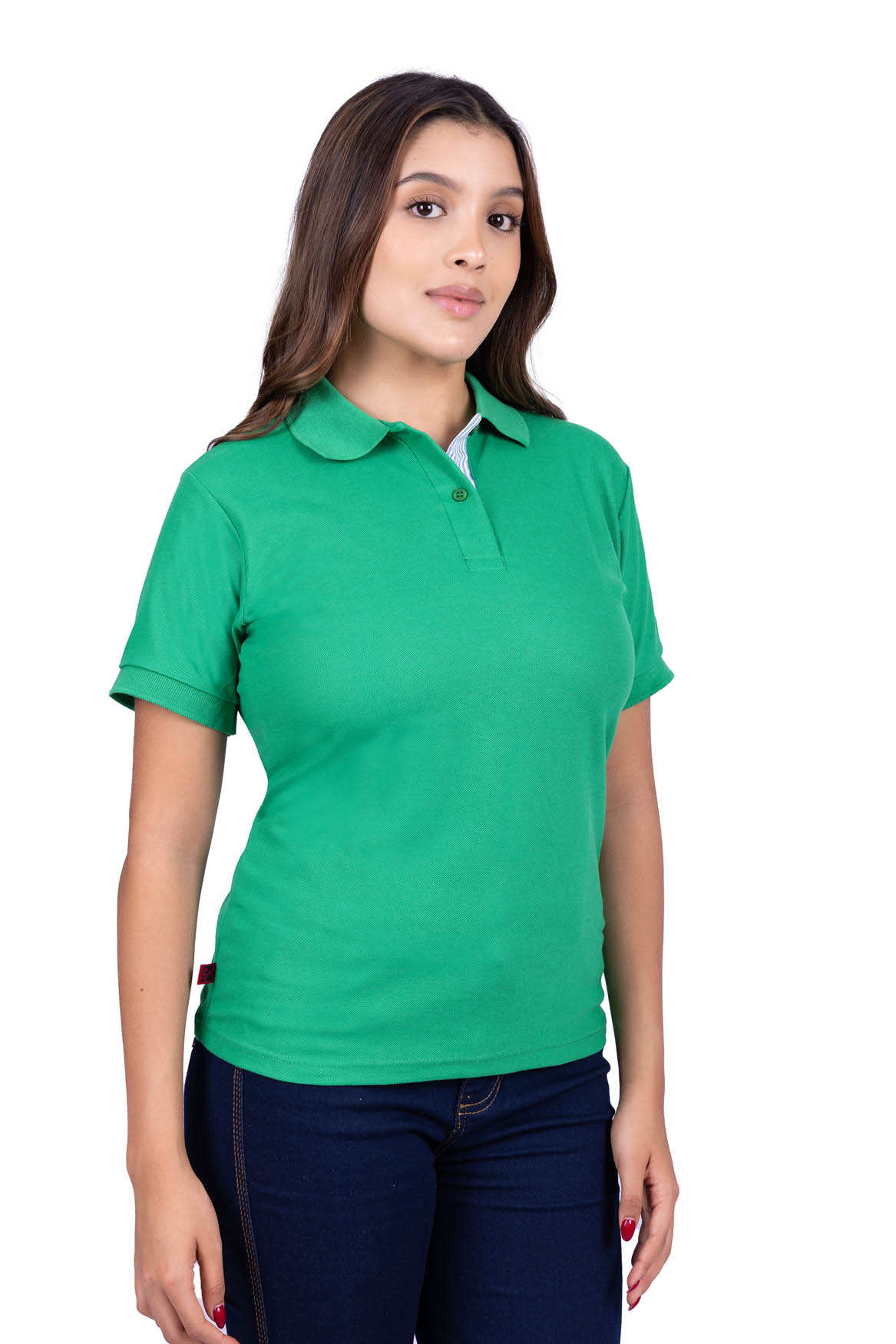 Camiseta polo verde 206