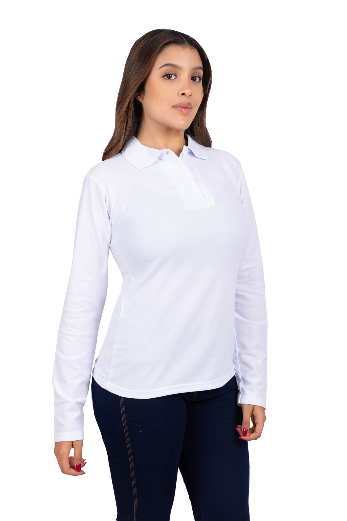 Buzo polo blanco B-206