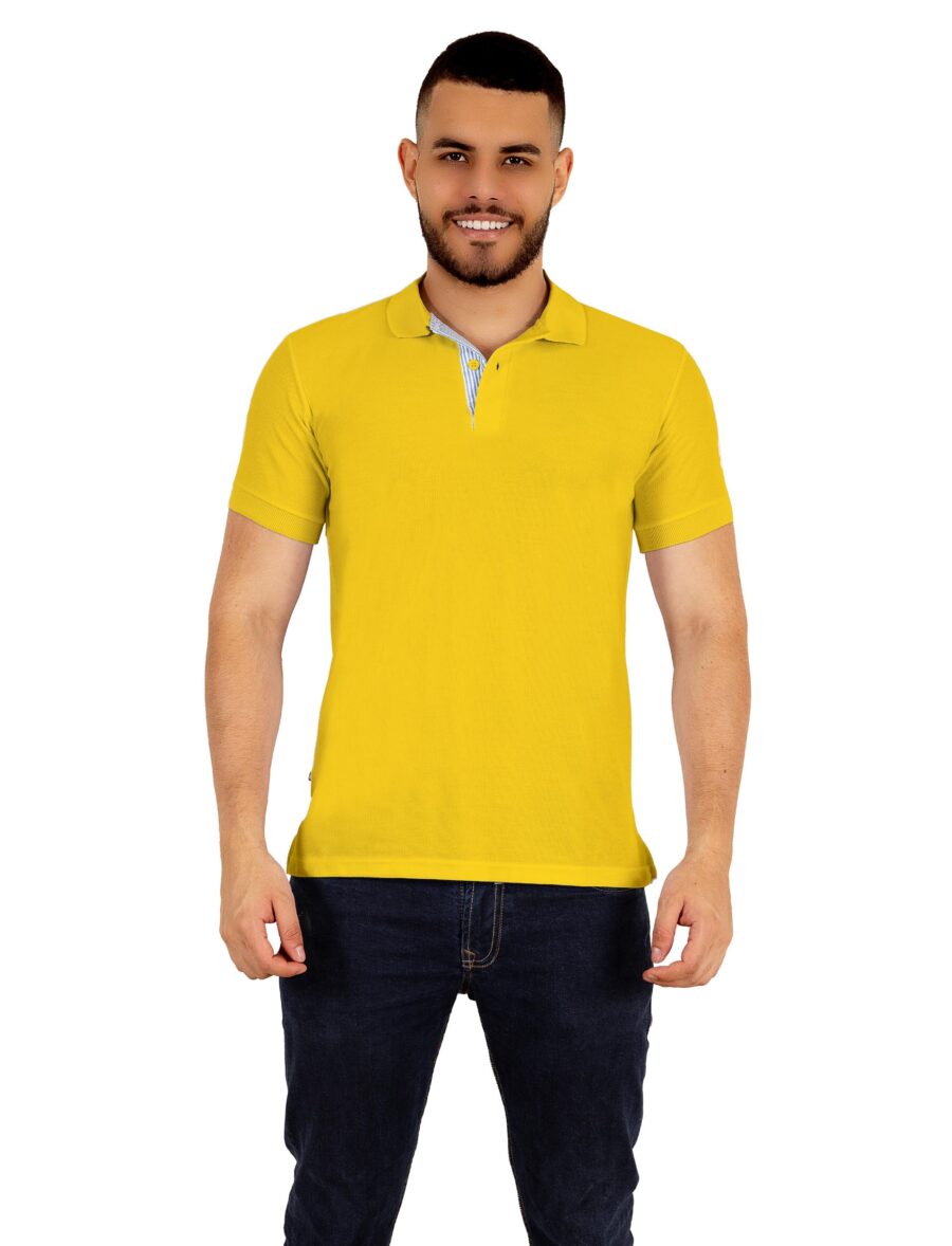 Polo Unicolor Amarilla