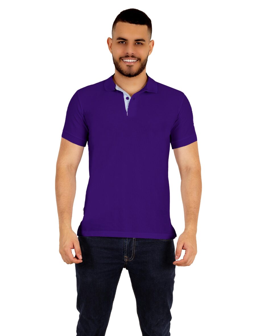 Polo Unicolor Morado