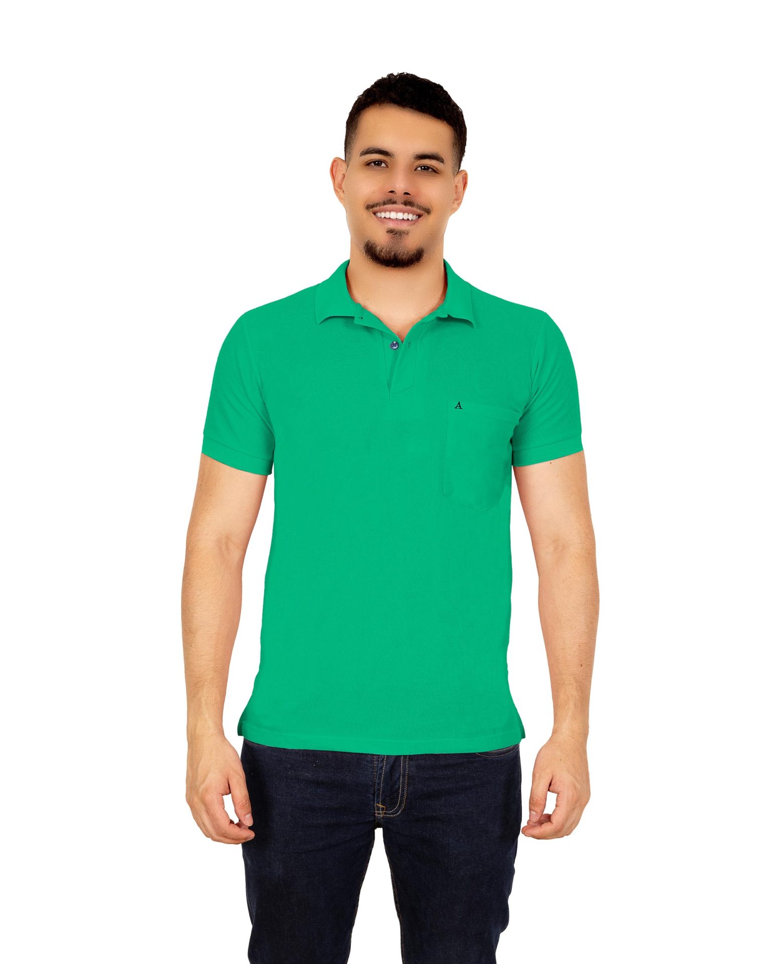 Polo Clásica Bolsillo Verde Antioquia