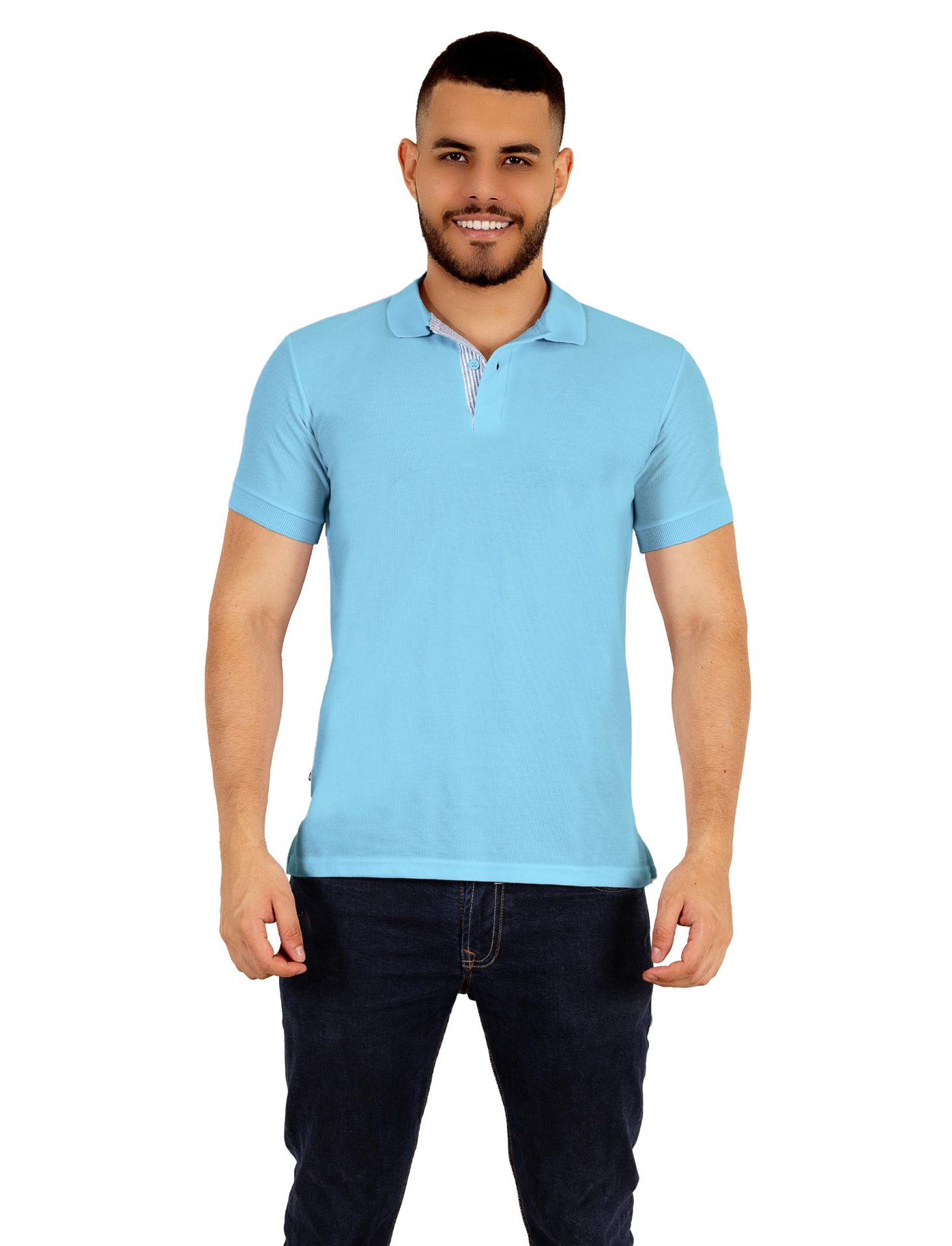 Polo Unicolor Verde Jade