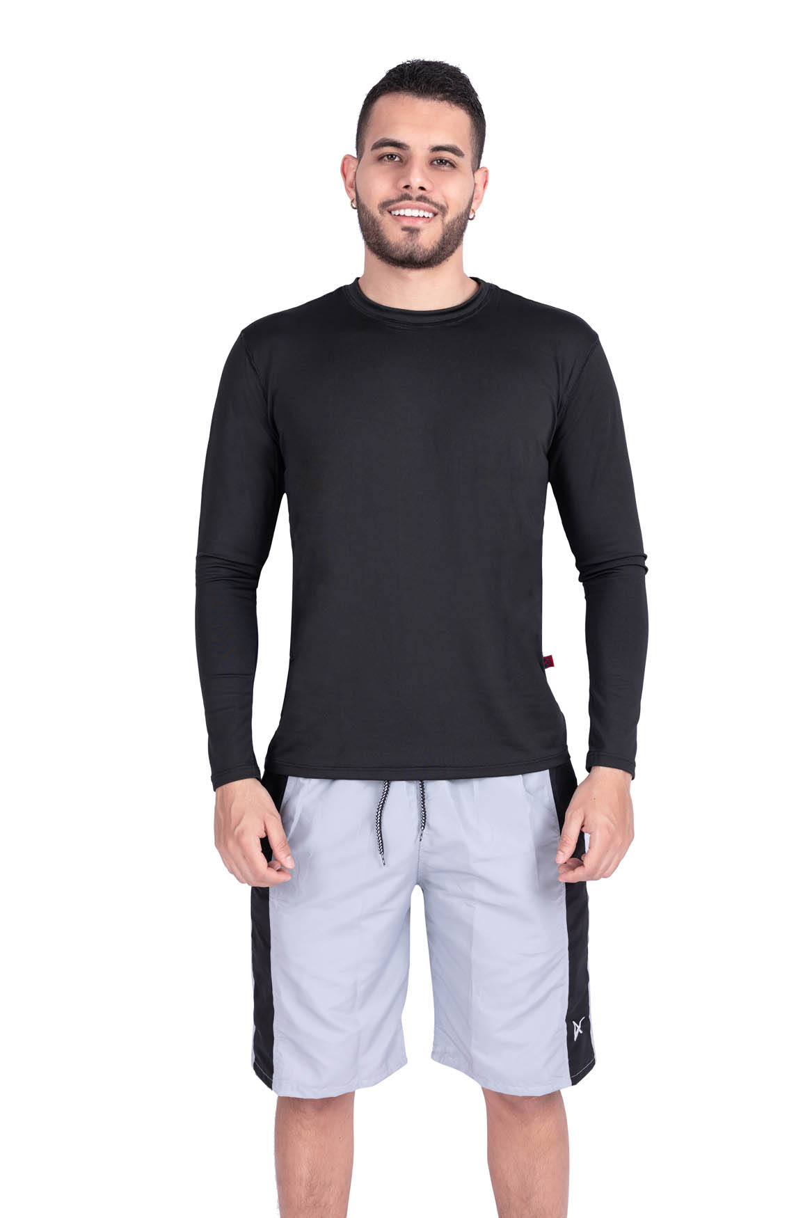 Bermuda gris con negro 1585 A