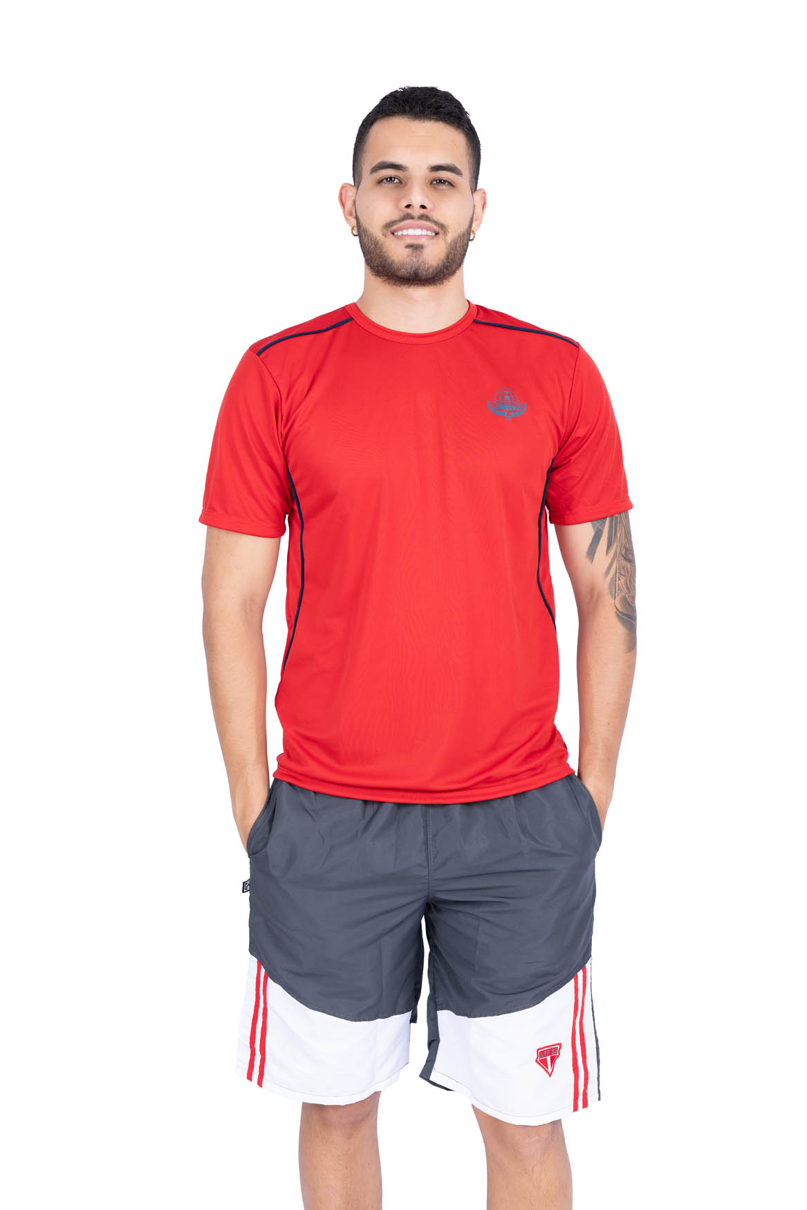 Camiseta deportiva roja 1796