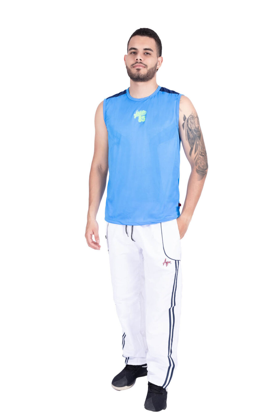 Camisilla deportiva azul claro 1706