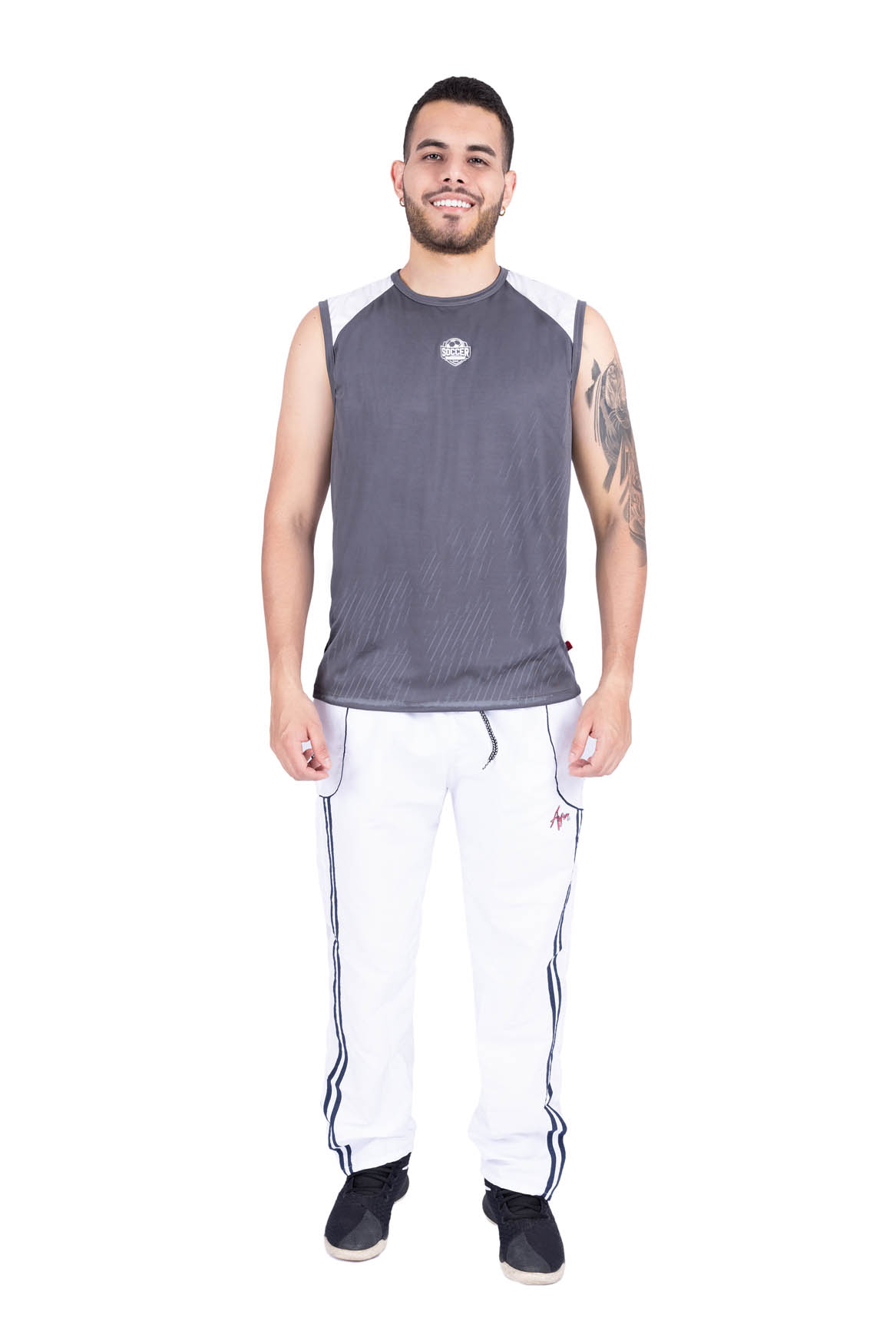Camisilla deportiva gris 1708